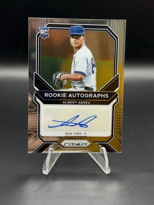 2021 Panini Prizm Rookie Auto Albert Abreu #RA-AA