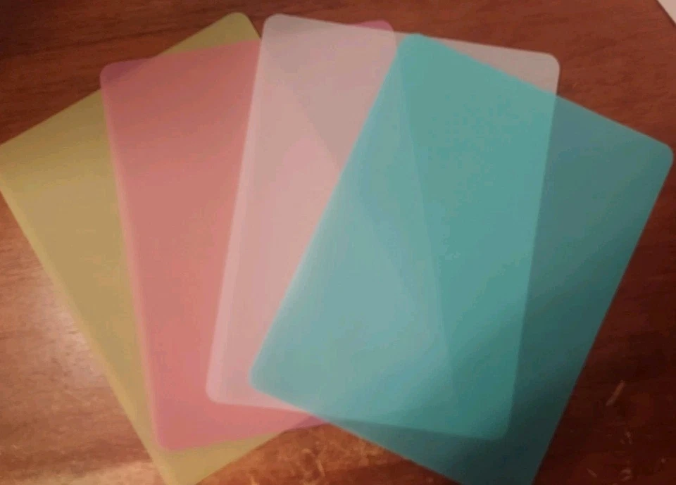 Goodcook Color Coded Chopping Mats (4) 15X12 - Image 2 of 4