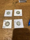Washington Quarter Lot (4) Pre 65 90% Silver - Below Melt