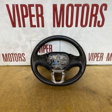 Peugeot 208 Steering Wheel With Controls Chrome 98084115ZD 2012-2019 Ref 373