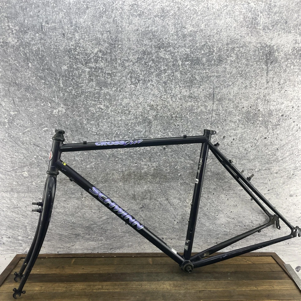 Cuadro Schwinn CrossCut vintage 52 cm híbrido GRavel voladizo 700c 135 mm Foto 4 de 4