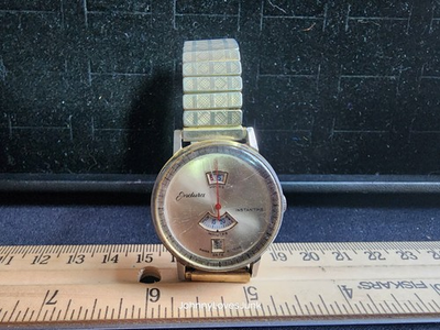 #ad Rare Endura Instantime Jump Hour Watch Used Does Not Run Work PARTS Repair Only $100.00
