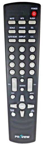RAC06-RX-020 PROVIEW OEM LCD TV REMOTE CONTROL - Picture 5 of 5