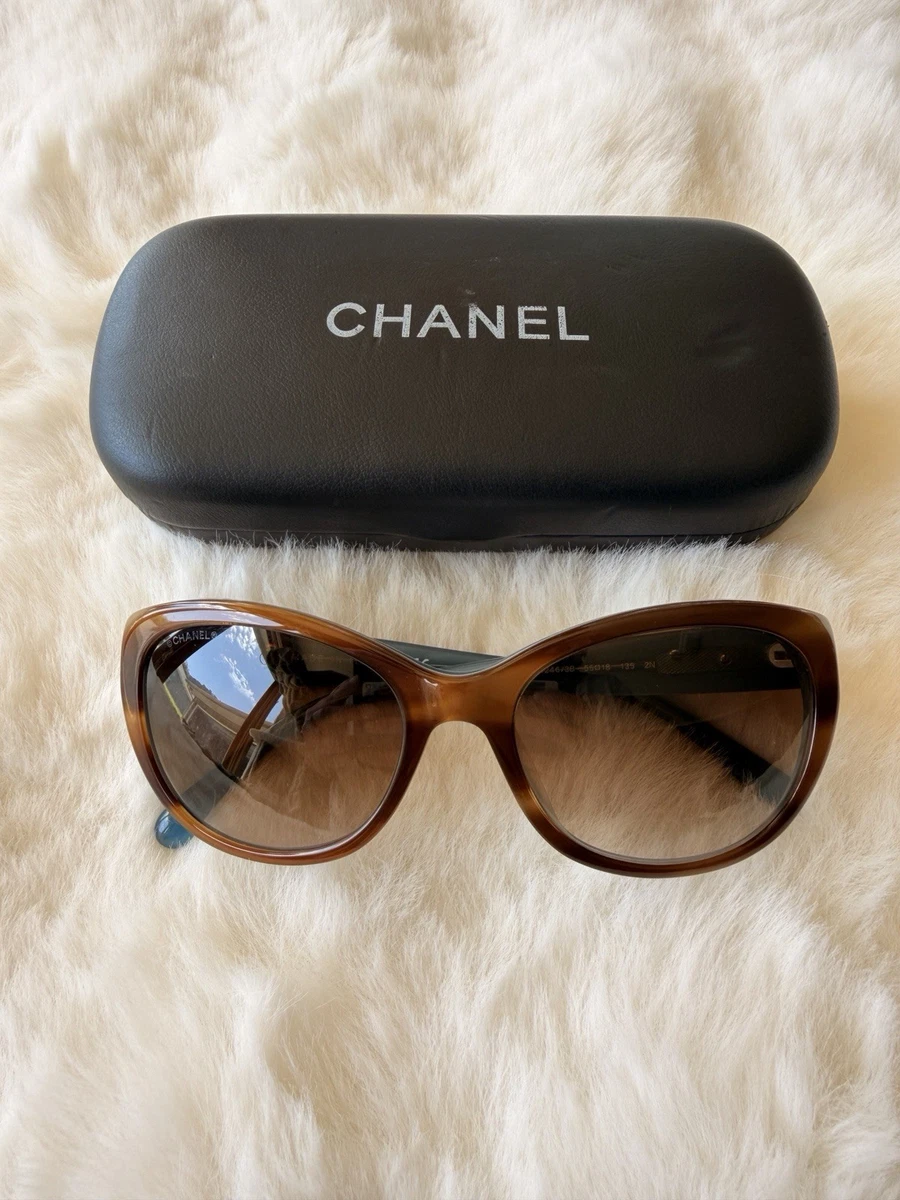CHANEL フラワー　ブラウン、ブラック chanel flower sunglasses products for sale | eBay