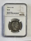 1894-O Barber Half Dollar NGC VG8