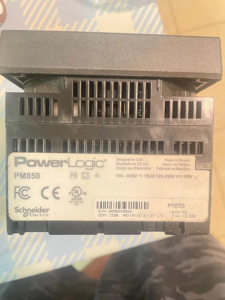 Schneider PM850 Power Logic *Guaranteed Working Condition* - Image 4 of 4