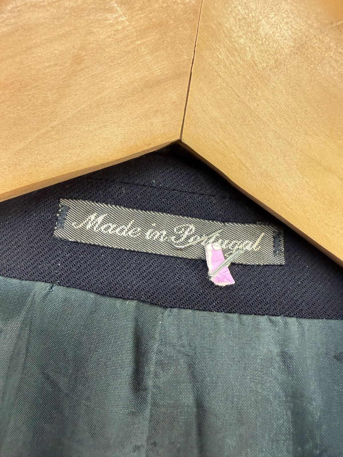 Yves Saint Laurent Blazer Mens Size Large Navy New Wool Double Breasted YSL thumbnail 9