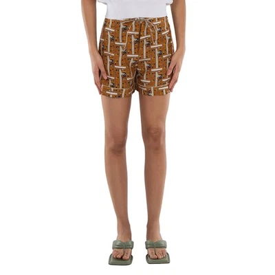 Burberry Bus Silk Pyjama Shorts - Image 1 of 4