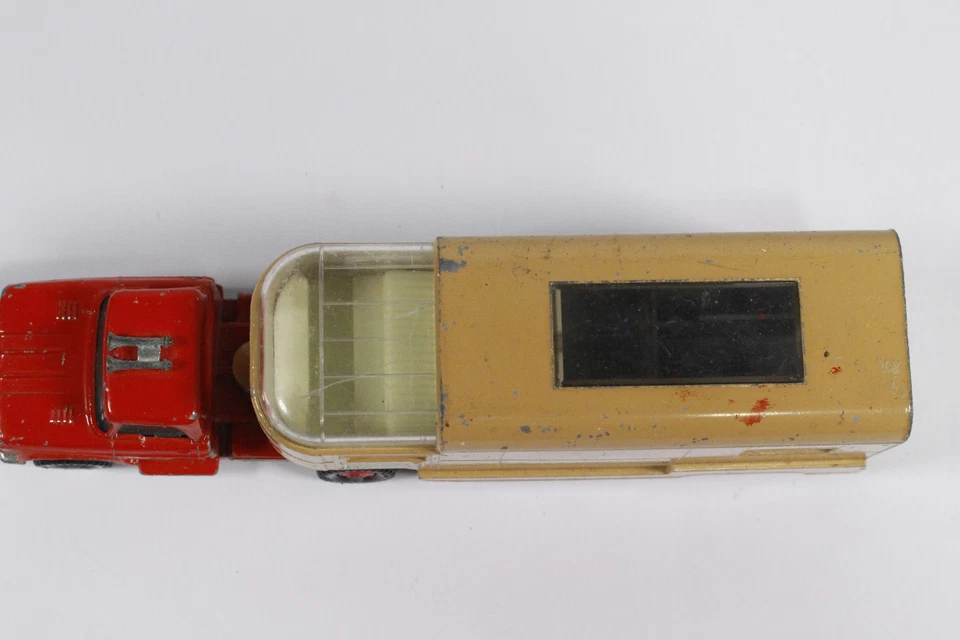 Matchbox Lesney King Size No. K-18 Dodge Tractor Articulated Horse Van w Horses - Image 4 of 4