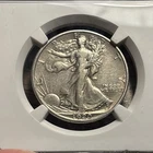 (1) Beautiful Antique 1920-S Walking Liberty Half Dollar NGC VF-VERY FINE DET