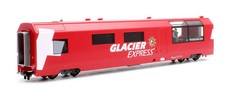 BEMO 'HOe' GAUGE 3289 102 RhB WRP3834 GLACIER-EXPRESS PASSENGER COACH