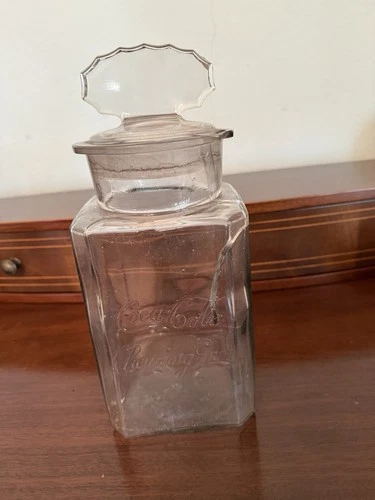 Vintage Coca Cola Chewing Gum Canister, Highly  Collectible