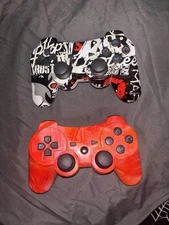 **USED** Wireless Bluetooth Controller Gamepad for PS 3 PACK OF 2