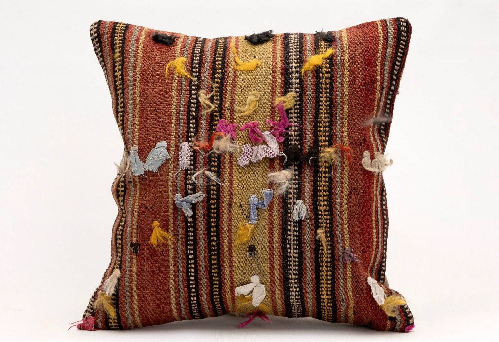 Decorative Pillow Cover, 16x16 in, Ethnic Pillow, Throw Pillow, Sofa Cushion
