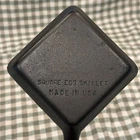 Vintage Cast Iron Square Egg Skillet With Griswold Ghost Mark No Reserve