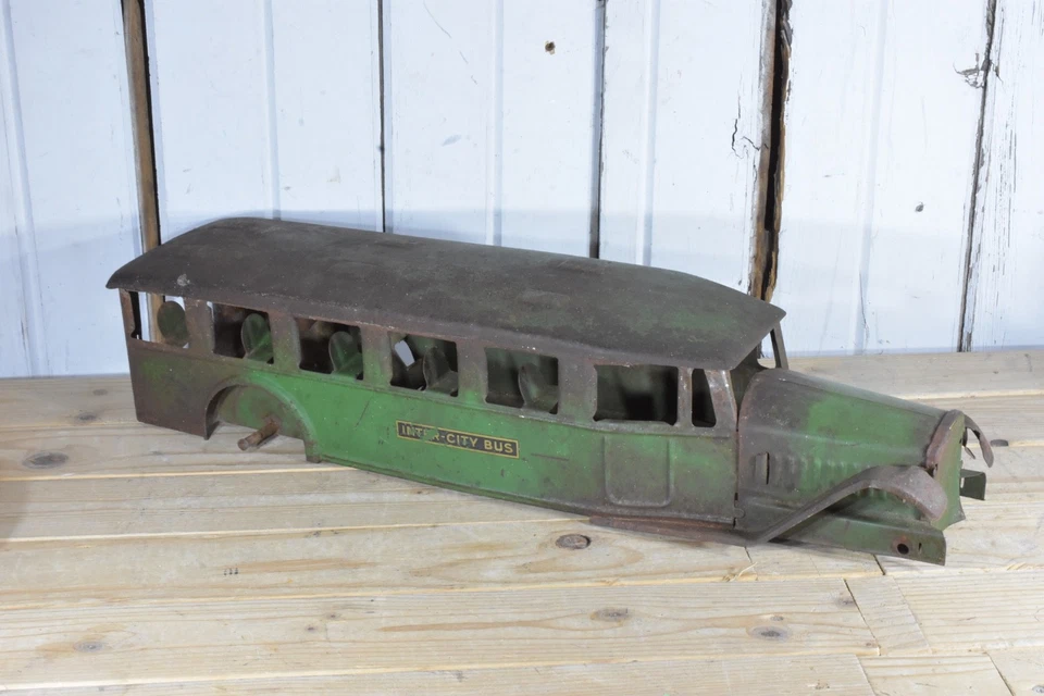 ВИНТАЖНЫЙ ОРИГИНАЛЬНЫЙ СТАЛЬНОЙ МЕЖДУГОРОДНИЙ АВТОБУС 1920-х годов CRAFT LITTLE JIM 1920-х годов 100 лет - Изображение 2 из 4