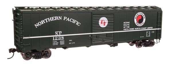 Walthers Mainline 910-46524 HO Scale 50' AAR Boxcar RTR NP #1238