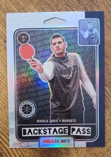 2019-20 Panini NBA Hoops - Backstage Pass Nikola Jokić #4 Holo