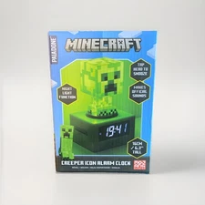 Minecraft Offical Licensed Creeper Icon Alarm Clock - Brand New In Box! Paladone