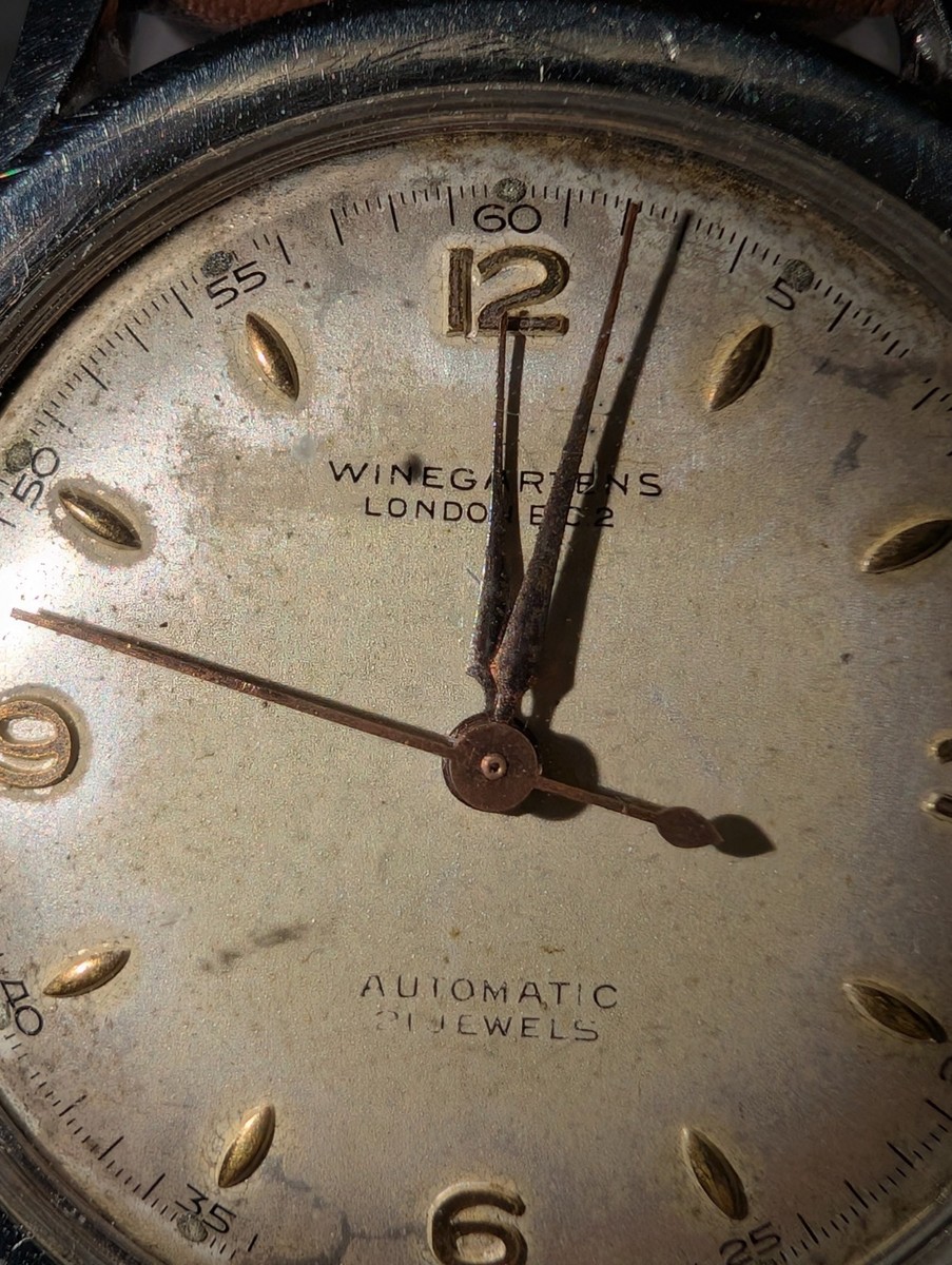 Winegartens London EC2 Automatic Men's Watch 1950s | eBay UK