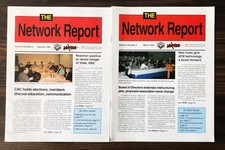 1994 The Network Report Newsletter by LAN Dealers Association - Lot of 2