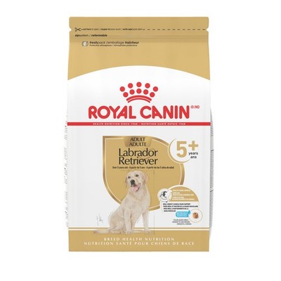 Royal Canin Breed Health Nutrition Labrador Retriever 5+ Mature Dry Dog, 28 lb B