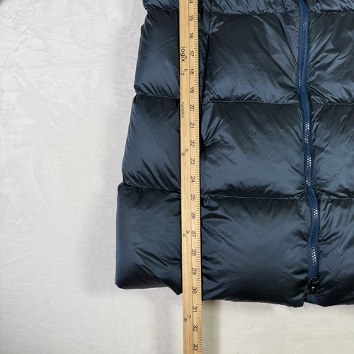 Eddie Bauer Luna Peak Parka Puffer 550 Down Hood Jacket Coat Womens Medium Teal - Picture 5 of 7