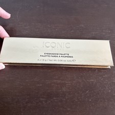 Iconic London Eyeshadow Palette Soft & Smokey Eye Shadow Palette 4-Shades  4x1.9