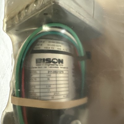 BISON  011-052-1279.  SERIES 050. HP 1/40,  VOLTS 90,  AMPS 0.35 / RPM 11