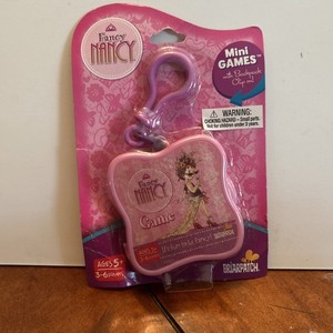Briarpatch Fancy Nancy Mini Games Cards With Backpack Clip
