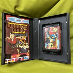 BONANZA BROS Mega Drive Video Game Software Japan Import