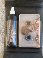 Vintage Allsop 3 Cassette Deck Player Head Cleaner Kit in Case w/ Some Solution