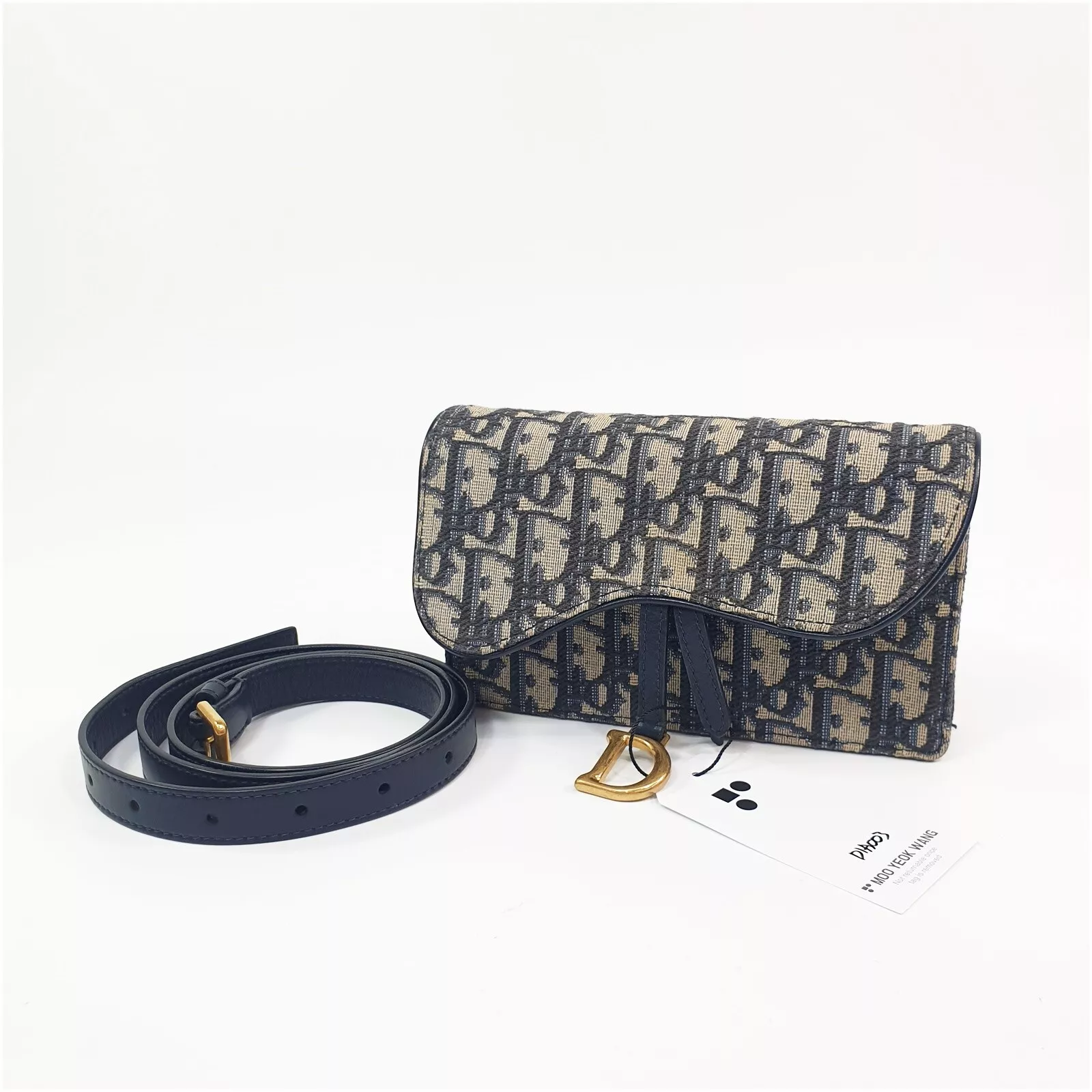 Sacoche ceinture selle Dior garantie véritable mini sac bandoulière quotidien DIA003