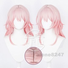 March 7th Honkai: Star Rail anime Long pink mixed color hair cos full Wigs