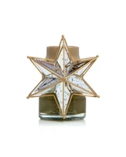 YANKEE CANDLE Christmas STAR SCENTPLUG Fragrance Diffuser Plug In Gold & Silver 