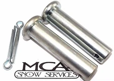 WESTERN FISHER SNOW PLOW PIN (2) 1 X 4 CLEVIS PIN & COTTER  6816 7903K 93077