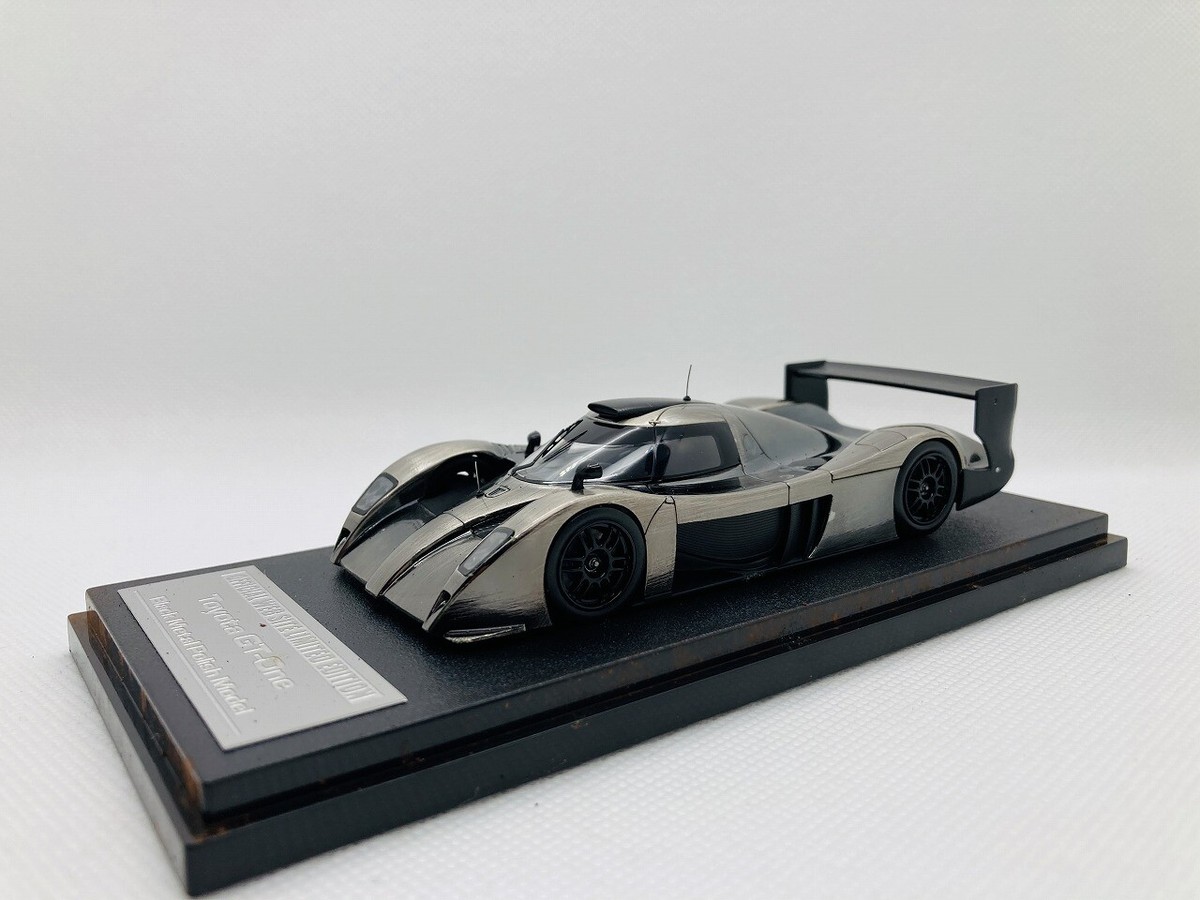 1:43 hpi-Racing TOYOTA GT-ONE Black Metal Polish Model #8220