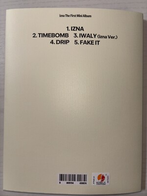 IZNA アルバム N/a メンバー直筆サイン入り 未開封 IZNA [N/a