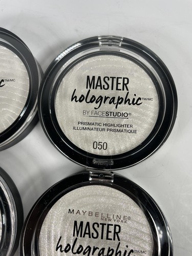 Lot of 4 NEW Maybelline Holographic Prismatic Highlighter in 050 Opal W4a - Picture 2 of 9