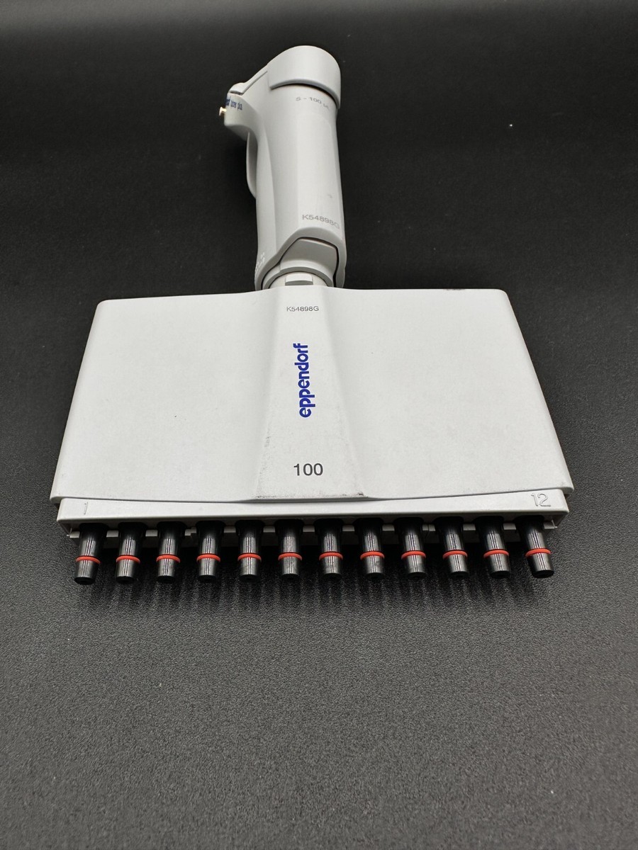Eppendorf Xplorer Plus Electronic Pipettes 12-Channel 5 - 100 uL