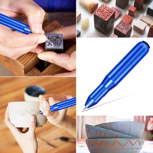 Rechargeable Engraving Pen Versatile Customizer Tool Jewelry Wood Metal DIYers - Picture 5 of 7