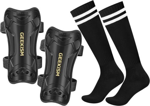 Soccer Shin Guards for Youth Kids Toddler, Protective Soccer Shin Pads & Sleeves