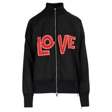 Moncler Genius Womens Black 2 Moncler 1952 Love Bomber Jacket