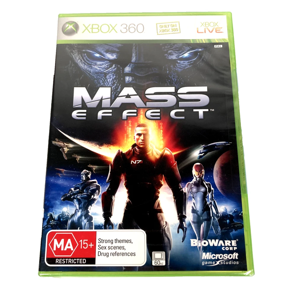 Mass Effect Xbox 360 Game (2007) PAL First Print Brand New & Factory Sealed - Image 3 of 4