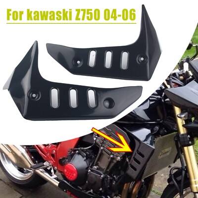 2X Motorcycle Radiator Panel Cover Side Fairing Kit For Kawasaki