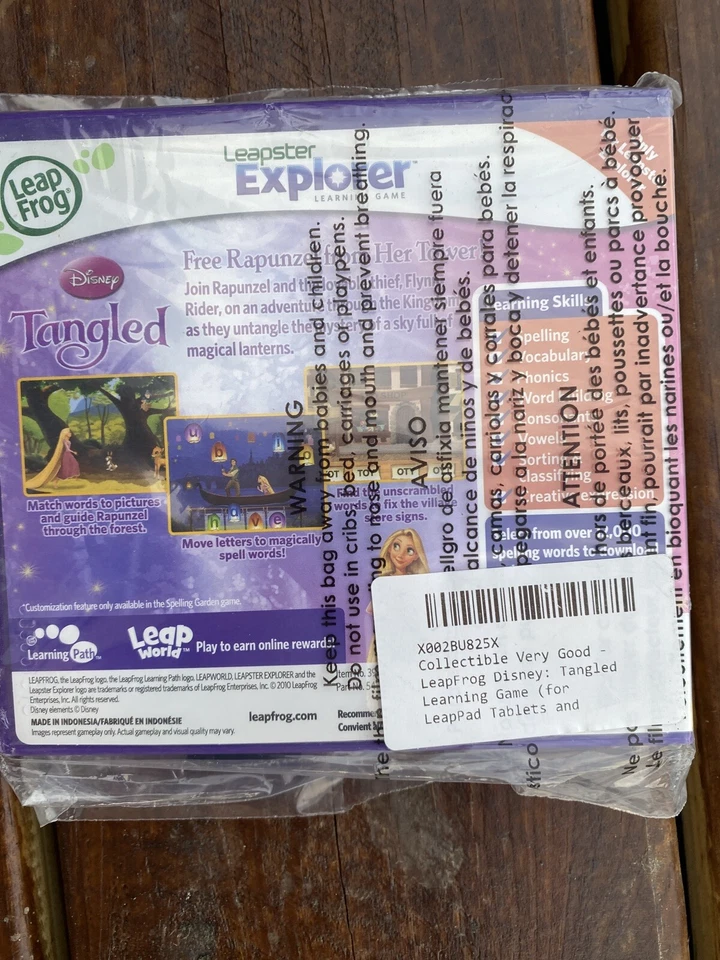 LeapFrog Disney: Tangled Learning Game (for LeapPad Tablets and LeapsterGS) - Image 2 of 4