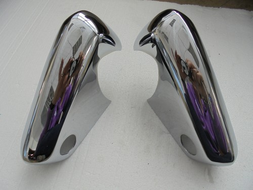 VW KARMANN GHIA ALLOY OVERIDERS**SUITS FRONT OR REAR**SUITS 1969**QUALITY PLATED - Picture 4 of 6