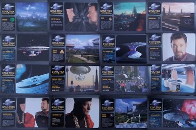 STAR TREK 1998 WORLD TOUR FULL SET OF 16 POSTCARDS NEW!