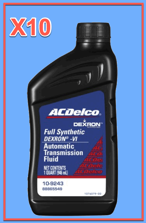 AC Delco DEXRONⅥ ATF 946ml x6本セット ACDelco DEXRON VI Automatic Transmission Fluid for GM and