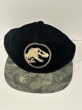 Boys Youth Jurassic World Jurassic Park Ball Universal Studio's Snapback Cap Hat